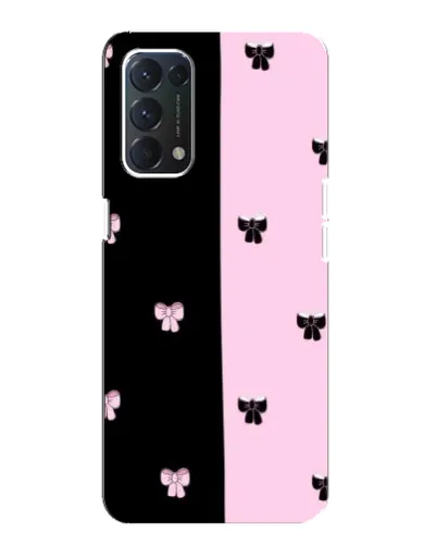 Чохол для OPPO A74 з картинкою «Контрастні банти»