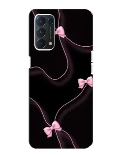 Чохол для OPPO A74 з картинкою «Рожеві стрічки»