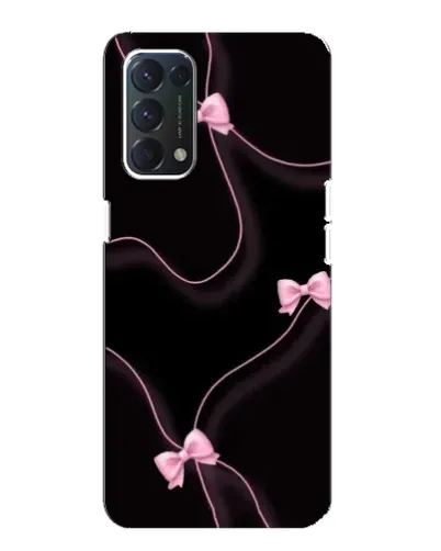 Чохол для OPPO A74 з картинкою «Рожеві стрічки»