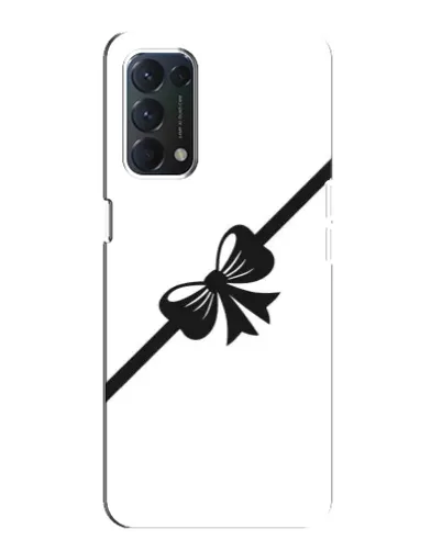 Чохол для OPPO A74 з картинкою «Діагональний бант»