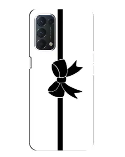 Чохол для OPPO A74 з картинкою «Вертикальний бант»