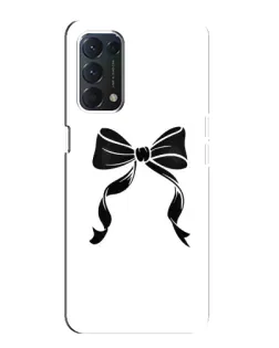 Чохол для OPPO A74 з картинкою «Класичний бант»