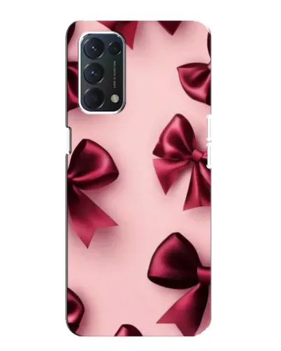 Чохол для OPPO A74 з картинкою «Бордовий атлас»