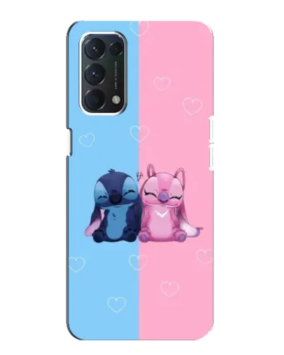 Чохол для OPPO A74 з картинкою «Stitch та Angel Love» Чохол для OPPO A74 з картинкою «Stitch та Angel Love»