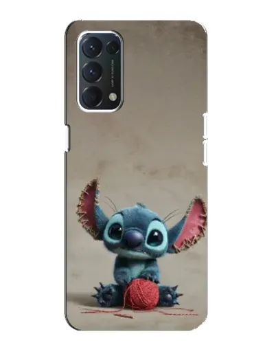 Чохол для OPPO A74 з картинкою «Стіч на чоричневому фоні» Чохол для OPPO A74 з картинкою «Стіч на чоричневому фоні»