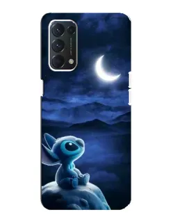 Чохол для OPPO A74 з картинкою «Місячна ніч Стіча»