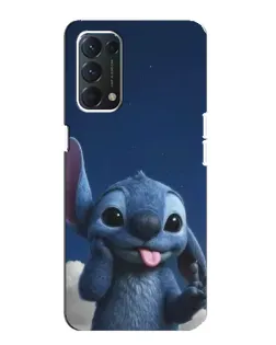 Чохол для OPPO A74 з картинкою «Стіч у хмарах»