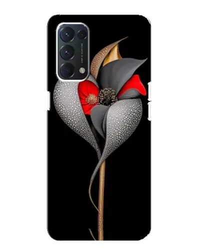 Чохол для OPPO A74 з картинкою «Срібна фантазійна квітка» Чохол для OPPO A74 з картинкою «Срібна фантазійна квітка»