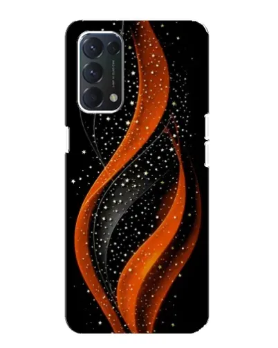 Чохол для OPPO A74 з картинкою «Вогняна зоряна хвиля»