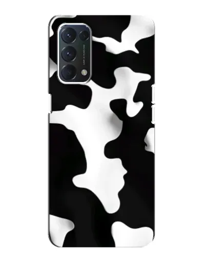Чохол для OPPO A74 з картинкою «Чорно-біла пляма»