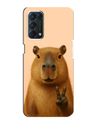Чохол для OPPO A74 з картинкою «Капібара вікторія»