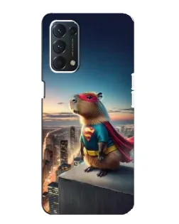 Чохол для OPPO A74 з картинкою «Капі-мен супергерой» Чохол для OPPO A74 з картинкою «Капі-мен супергерой»
