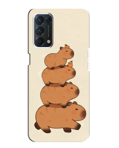 Чохол для OPPO A74 з картинкою «Вежа з капібар»