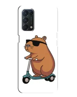 Чохол для OPPO A74 з картинкою «Капібара на самокаті» Чохол для OPPO A74 з картинкою «Капібара на самокаті»