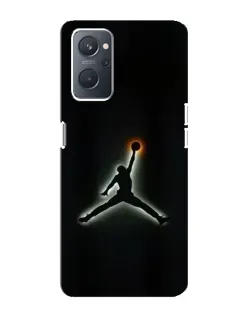 Чехол для OPPO A76 с картинкой «Jordan Gradient Logo»