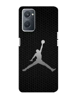 Чехол для OPPO A76 с картинкой «Jordan Dark Carbon»
