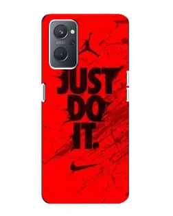 Чехол для OPPO A76 с картинкой «Nike Just Do It»