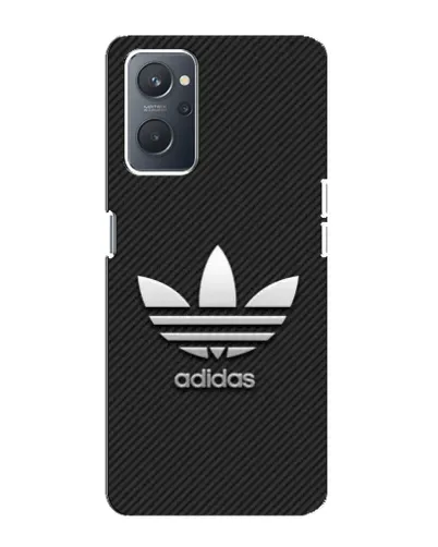Чохол для OPPO A76 з картинкою «Adidas Карбонова текстура»