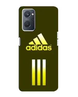 Чохол для OPPO A76 з картинкою «Оливковий градієнт Adidas»