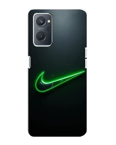 Чохол для OPPO A76 з картинкою «Неоновий контур Nike»