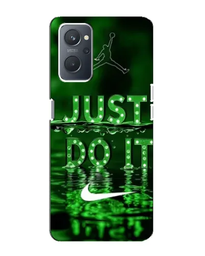 Чохол для OPPO A76 з картинкою «Зелений неоновий Nike»