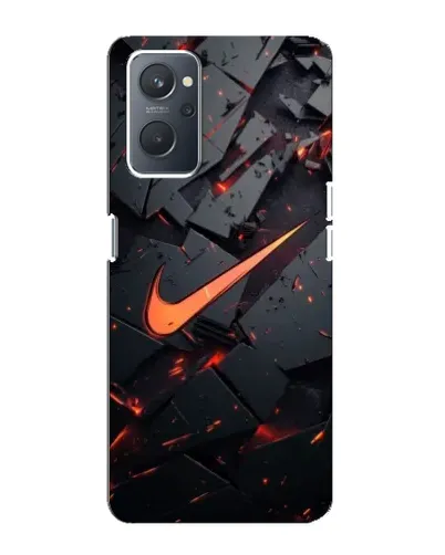 Чохол для OPPO A76 з картинкою «Nike — ефект розломів»