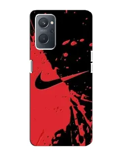 Чохол для OPPO A76 з картинкою «Червоні бризки Nike» Чохол для OPPO A76 з картинкою «Червоні бризки Nike»