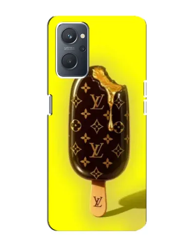 Чехол для OPPO A76 с картинкой «Мороженое от LV»