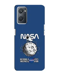 Чохол для OPPO A76 з картинкою «NASA — місячна місія» Чохол для OPPO A76 з картинкою «NASA — місячна місія»