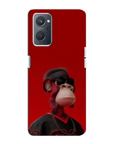 Чехол для OPPO A76 с картинкой «Bored Ape в красном» Чехол для OPPO A76 с картинкой «Bored Ape в красном»