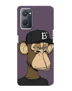 Чехол для OPPO A76 с картинкой «Bored Ape в кепке»