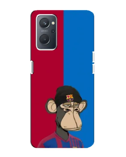 Чехол для OPPO A76 с картинкой «Bored Ape — фанат Барсы» Чехол для OPPO A76 с картинкой «Bored Ape — фанат Барсы»
