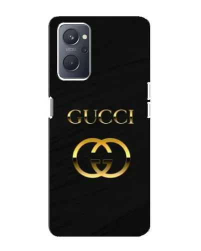 Чохол для OPPO A76 з картинкою «Золотий логотип Gucci»