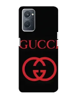 Чохол для OPPO A76 з картинкою «Gucci — червоний логотип»
