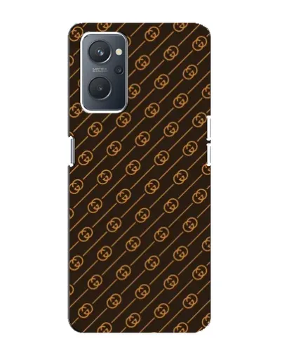 Чохол для OPPO A76 з картинкою «Gucci — золоті діагоналі»