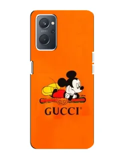 Чохол для OPPO A76 з картинкою «Міккі Маус Gucci — помаранч» Чохол для OPPO A76 з картинкою «Міккі Маус Gucci — помаранч»
