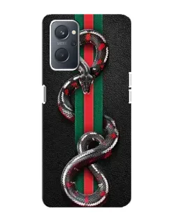 Чохол для OPPO A76 з картинкою «Gucci — змія на смузі» Чохол для OPPO A76 з картинкою «Gucci — змія на смузі»