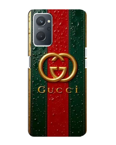 Чехол для OPPO A76 с картинкой «Gucci — фирменная полоса и золото» Чехол для OPPO A76 с картинкой «Gucci — фирменная полоса и золото»
