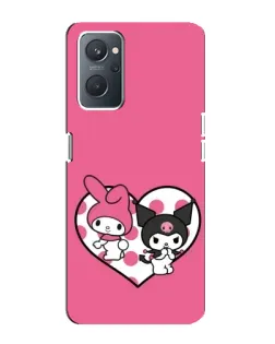Чохол для OPPO A76 з картинкою «Kuromi та My Melody» Чохол для OPPO A76 з картинкою «Kuromi та My Melody»