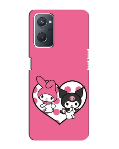 Чохол для OPPO A76 з картинкою «Kuromi та My Melody» Чохол для OPPO A76 з картинкою «Kuromi та My Melody»