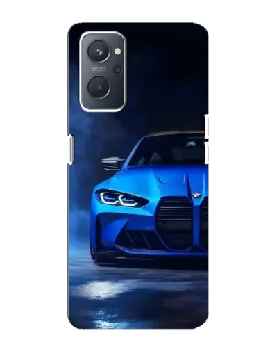 Чохол для OPPO A76 з картинкою «Блакитна BMW M4»