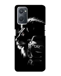 Чохол для OPPO A76 з картинкою «BMW та лев» Чохол для OPPO A76 з картинкою «BMW та лев»
