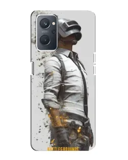 Чохол для OPPO A76 з картинкою «PUBG — боєць у пилу»
