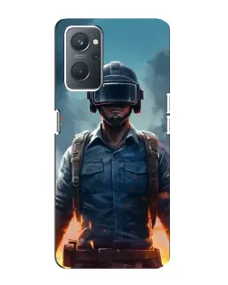 Чохол для OPPO A76 з картинкою «PUBG — реалістичний герой»