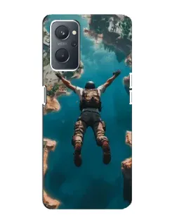 Чохол для OPPO A76 з картинкою «PUBG — вільне падіння»