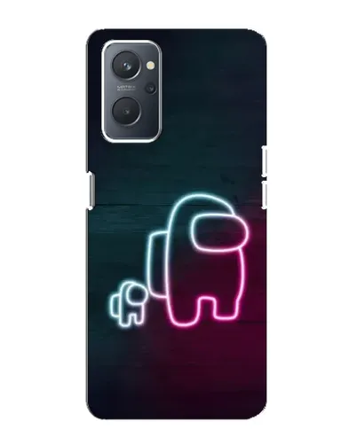 Чохол для OPPO A76 з картинкою «Among Us неон-арт» Чохол для OPPO A76 з картинкою «Among Us неон-арт»