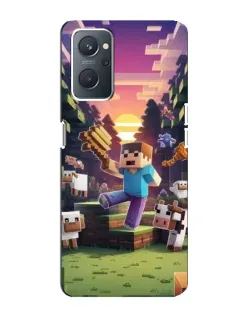 Чохол для OPPO A76 з картинкою «Стів на фермі»