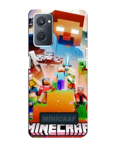 Чохол для OPPO A76 з картинкою «Minecraft герої гри»