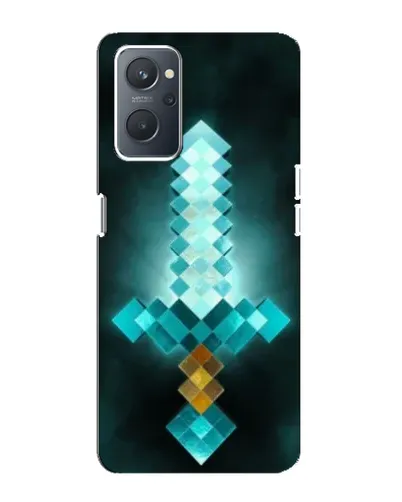 Чохол для OPPO A76 з картинкою «Алмазний меч неон»