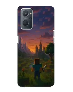 Чохол для OPPO A76 з картинкою «Стів біля вежі»